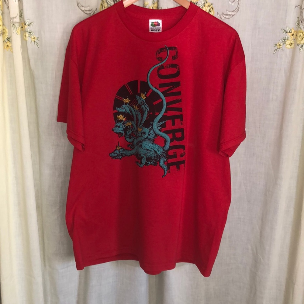Vintage Converge red XL t-shirt!